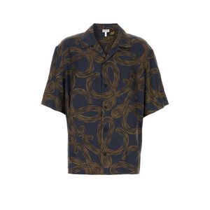 Loewe Paula's Ibiza Men Printed Silk Paula S Ibiza Shirt